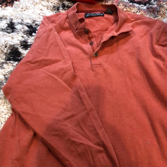 Salmon Button Up - Picture 2 of 4